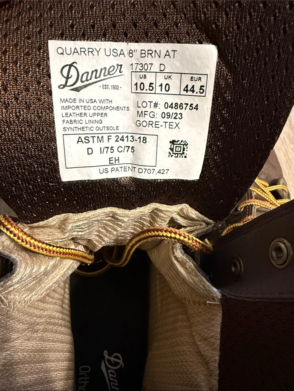 Danner Men's Quarry USA Boot 8